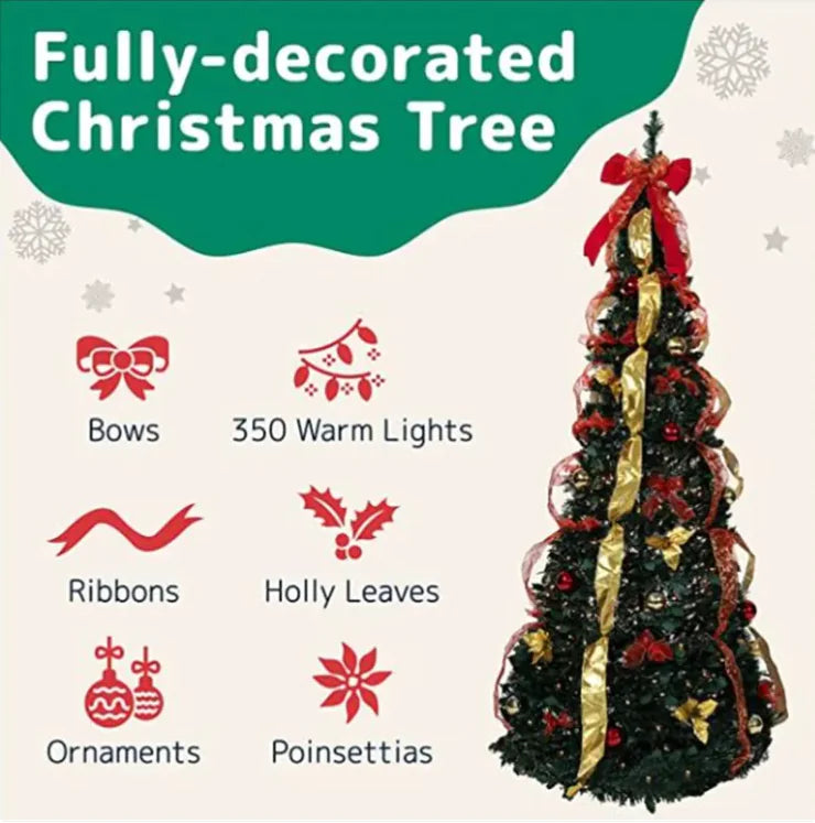 PVC Collapsible Christmas Tree Kit