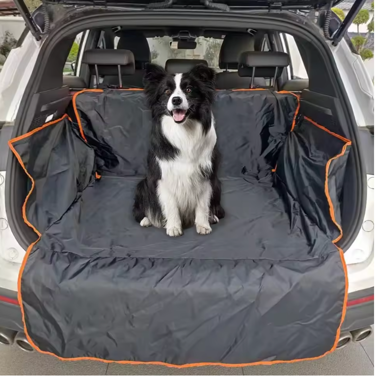 Dog Car Cargo Cover & Seatbelt