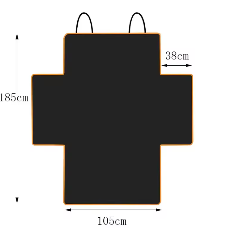Dog Car Cargo Cover & Seatbelt