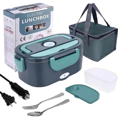 Electric Lunch Box Food Heater 3-In-1 Portable Food Warmer Lunch Box for Car & Home