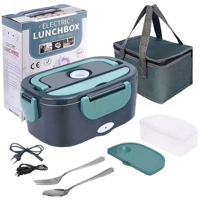 Electric Lunch Box Food Heater 3-In-1 Portable Food Warmer Lunch Box for Car & Home
