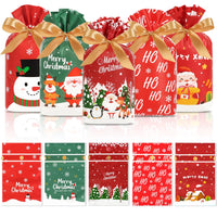 HRX Festive 50pc Christmas Candy Bags with Drawstring